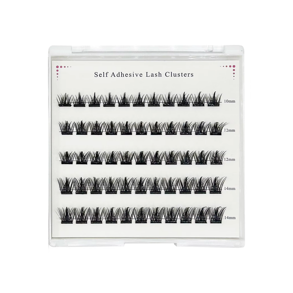 PRE GLUED CLUSTER LASHES 10-14mm