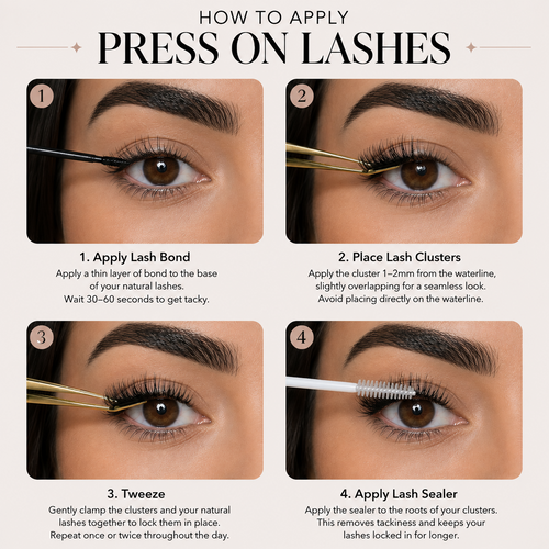 PRE GLUED CLUSTER LASHES 10-14mm